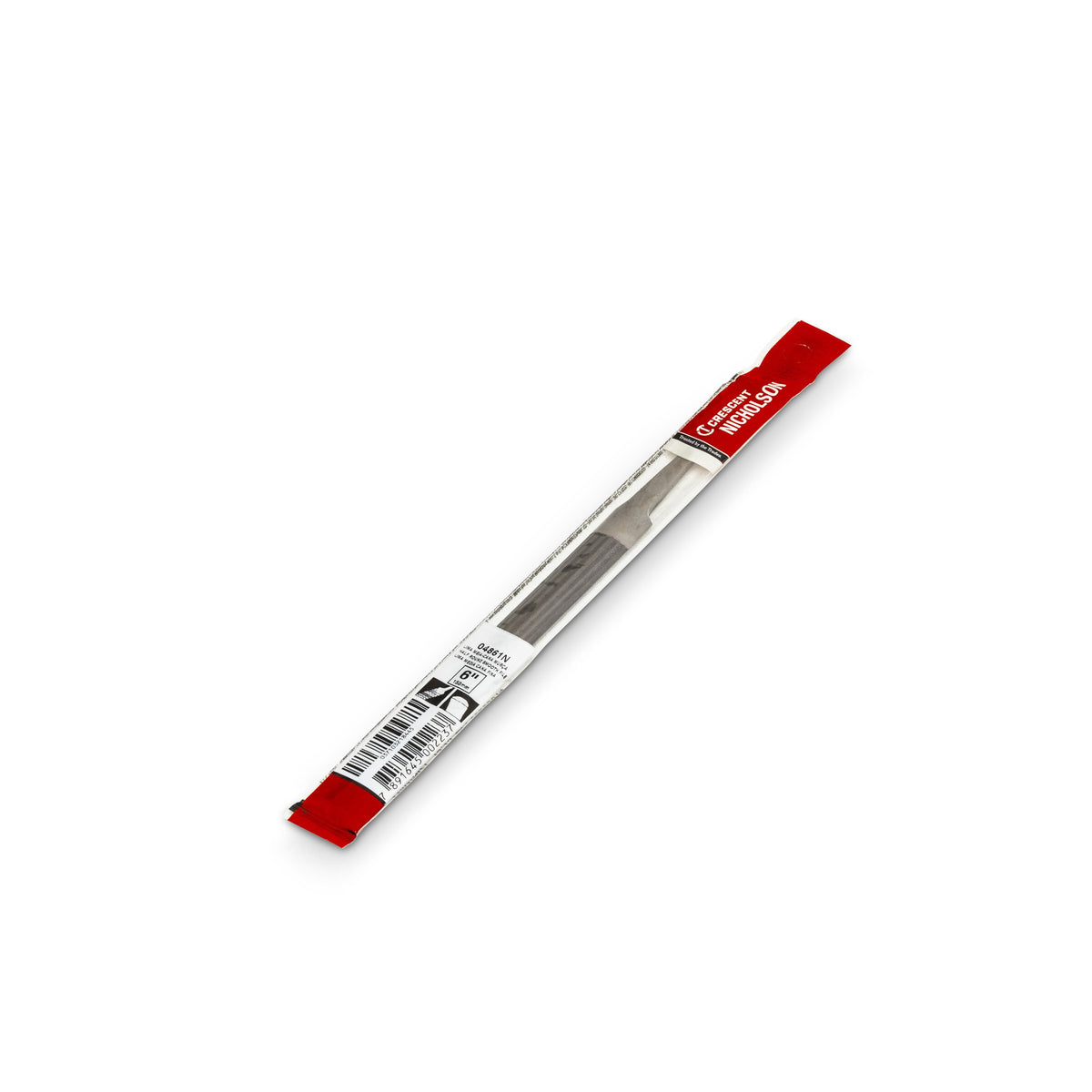 Nicholson 04861N 6" Half Round Double Cut Smooth File - Boxed