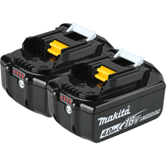 Makita BL1840B-2 18V LXT® Lithium‑Ion 4.0Ah Battery, 2/pk