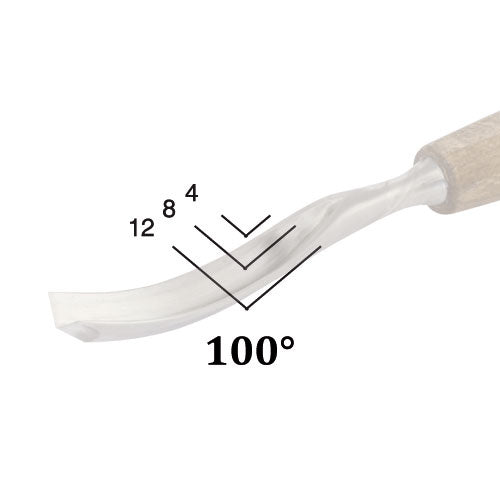 Narex Tools 829908 Spoontype Carving Chisel 8 mm