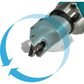 Makita XSJ03Z 18V LXT® Lithium‑Ion Brushless Cordless 14 Gauge Straight Shear, Tool Only