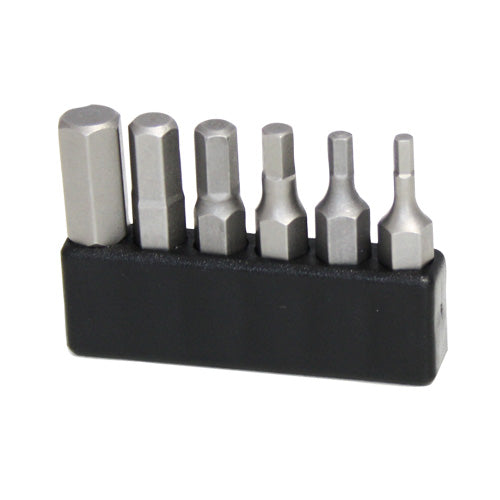 Narex Tools 857600 Set Of Hexagon Bits 1/4" In A Holder 6 dílná