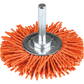 Makita D-70580 2‑1/2" Nylon Wheel Brush, Coarse, 80 Grit