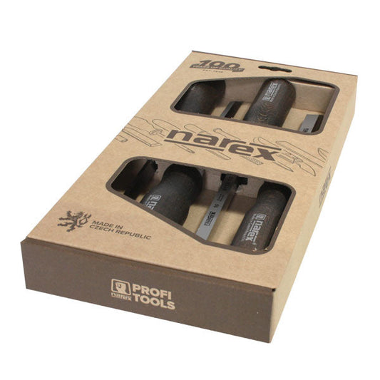 Narex Tools 863600 Set Of Mortise Chisels 4-6-10-12