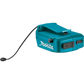Makita DFJ304ZXL 18V LXT® Lithium‑Ion Cordless Cotton Fan Jacket, Jacket Only (XL)