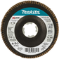 Makita T-03919 X‑LOCK 4‑1/2" 80 Grit Type 29 Angled Grinding and Polishing Flap Disc for X‑LOCK and All 7/8" Arbor Grinders