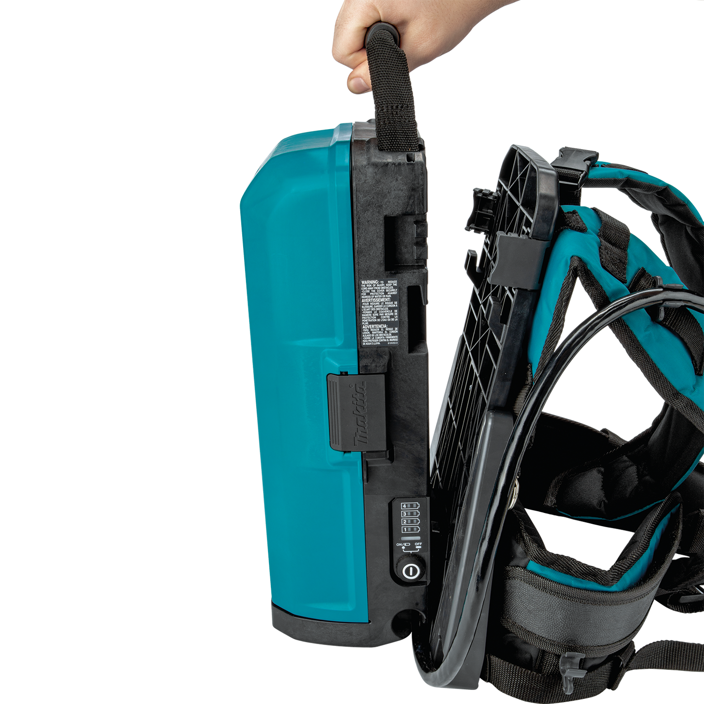 Makita PDC01G6 ConnectX™, LXT®, LXT® X2 and XGT® Portable Backpack Power Supply with 6 Batteries (6.0Ah)