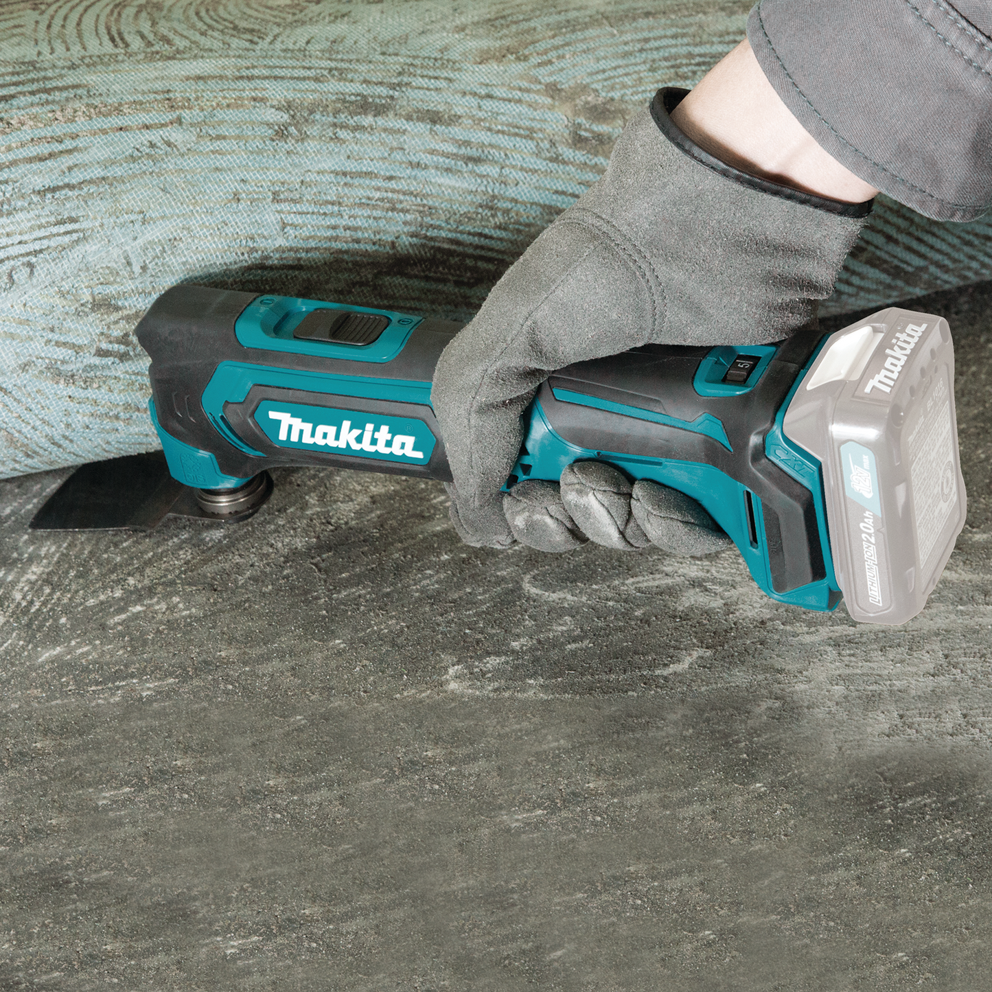 Makita MT01Z 12V max CXT® Lithium‑Ion Cordless Oscillating Multi‑Tool, Tool Only