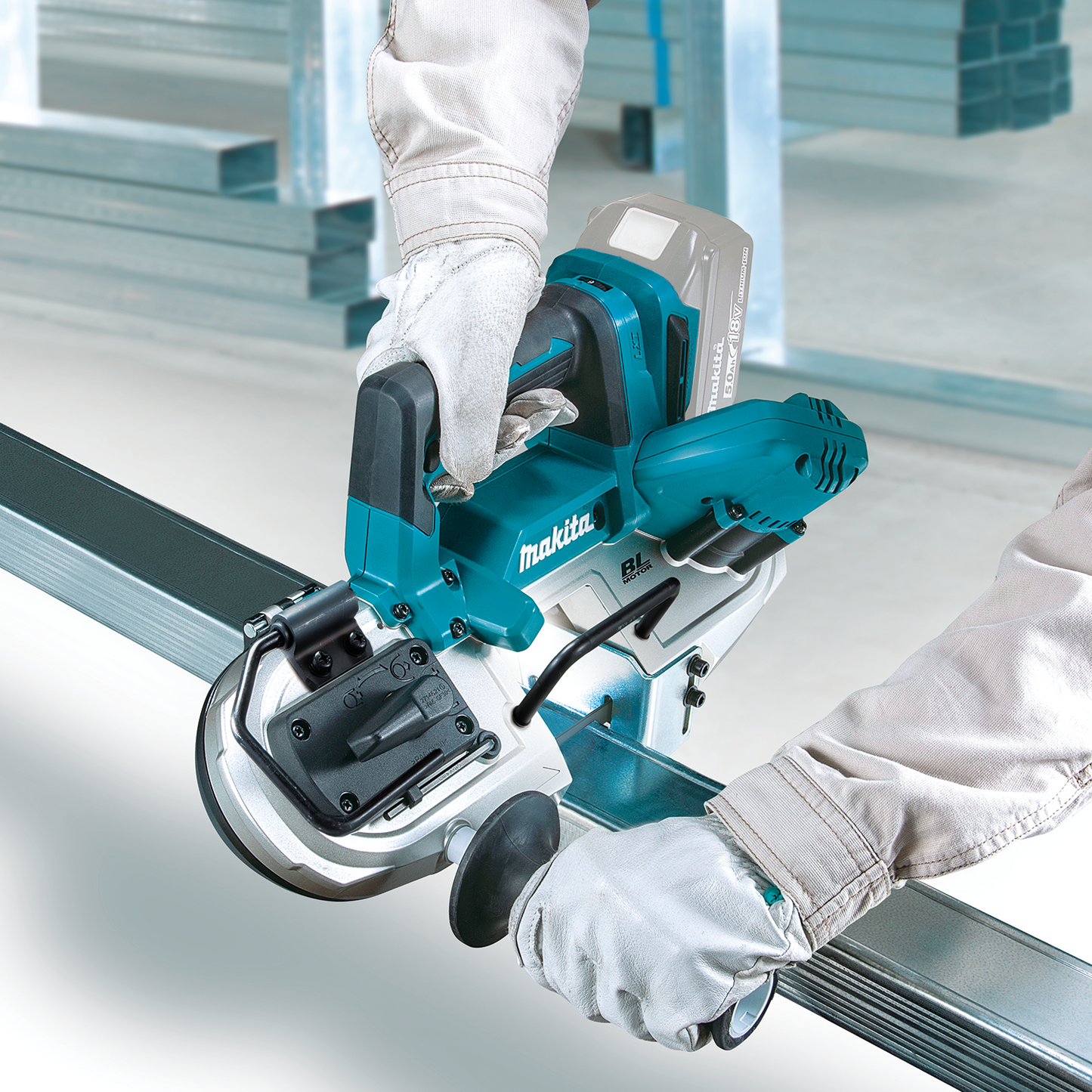 Makita XBP04Z 18V LXT® Lithium‑Ion Compact Brushless Cordless Band Saw, Tool Only