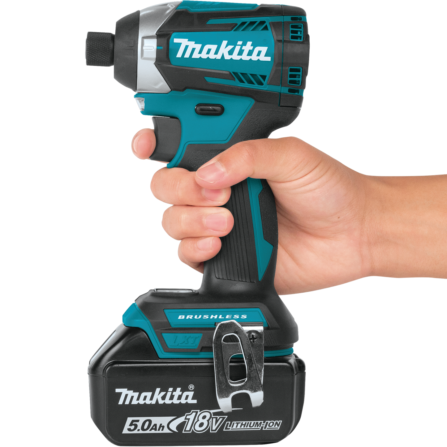 Makita XDT14T 18V LXT® Lithium‑Ion Brushless Cordless Quick‑Shift Mode™ 3‑Speed Impact Driver Kit (5.0Ah)