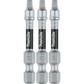 Makita E-00810 Impact XPS® #3 Square 2" Power Bit, 3/pk