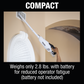 Makita XLC05ZWX4 18V LXT® Lithium‑ion Brushless Compact Cordless 3‑Speed Compact Vacuum, w/ Push Button and Dust Bag, Tool Only