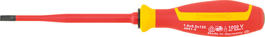 Stahlwille 46613055 4661 VDE 5 SCHLITZSCHRAUBENDREHER 5,5 Vde Slotted Screwdriver Drall+