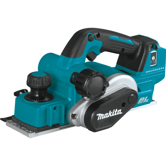 Makita XPK02Z 18V LXT® Lithium‑Ion Brushless Cordless 3‑1/4" Planer, AWS® Capable, Tool Only