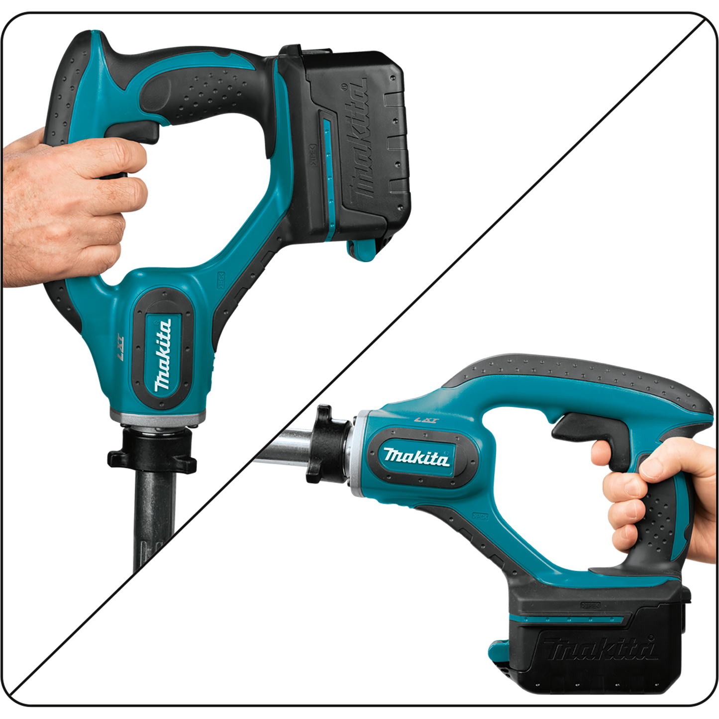 Makita XRV01Z 18V LXT® Lithium‑Ion Cordless 4' Concrete Vibrator, Tool Only