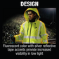 Makita DCJ206ZM 18V LXT® Lithium‑Ion Cordless High Visibility Heated Jacket, Jacket Only (M)