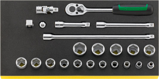 Stahlwille 96830218 TCS 456/16/7 Socket Set