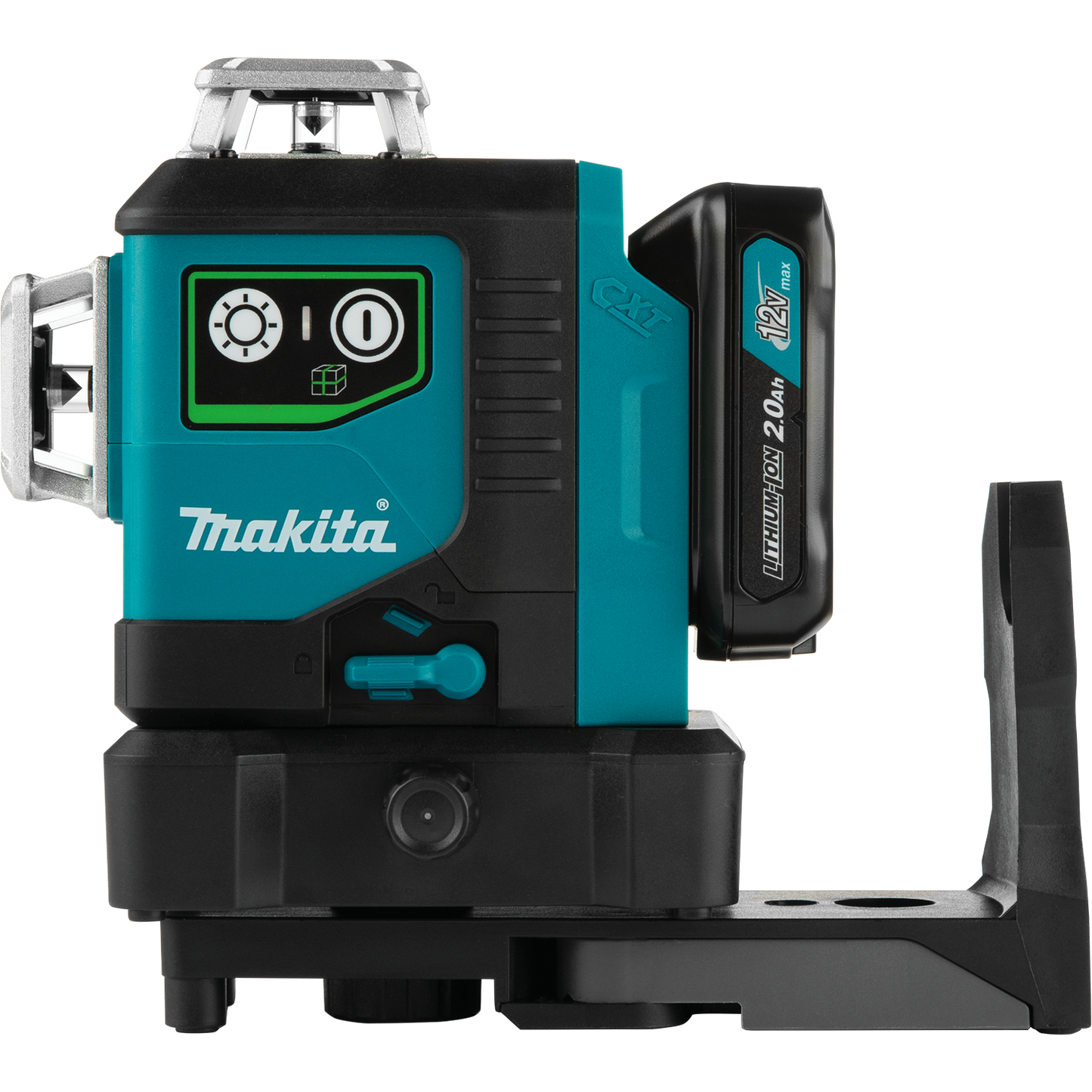 Makita SK700GDNAJ 12V max CXT® Lithium‑Ion Cordless Self‑Leveling 360° 3‑Plane Green Laser Kit (2.0Ah)