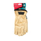 Makita T-04204 100% Genuine Leather Cow Driver Gloves (X‑Large)