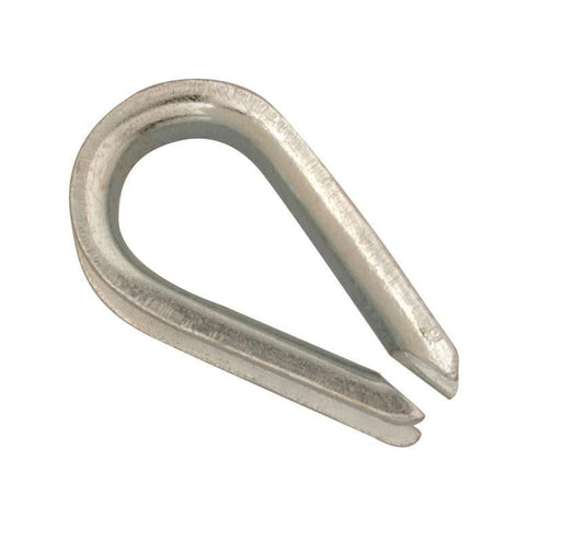 Campbell T7670639 5/16" Wire Rope Thimble, Electro-Galvanized