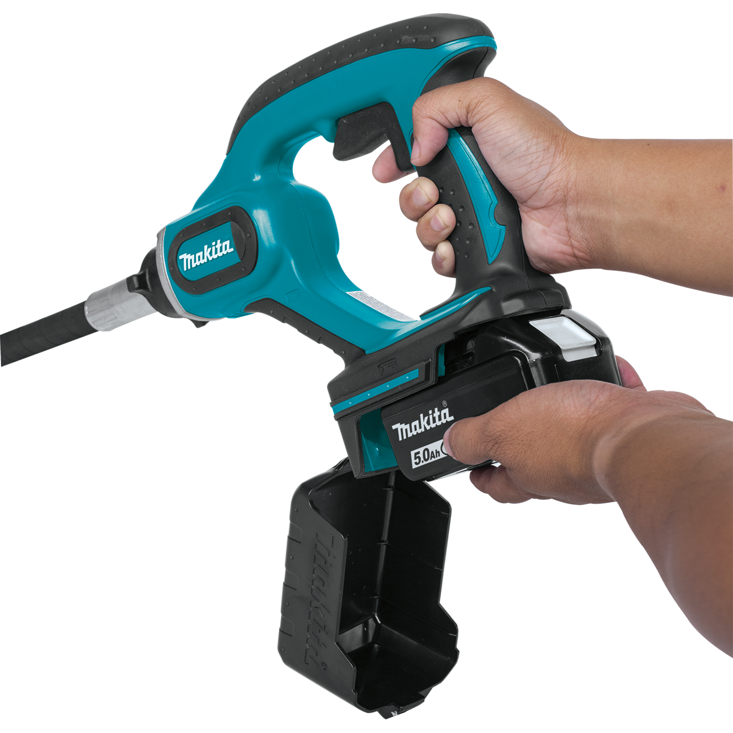 Makita XRV02T 18V LXT® Lithium‑Ion Cordless 8' Concrete Vibrator Kit (5.0Ah)