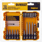 Dewalt DW2174 Screwdriving Set With Tough Case® (18 Pc)