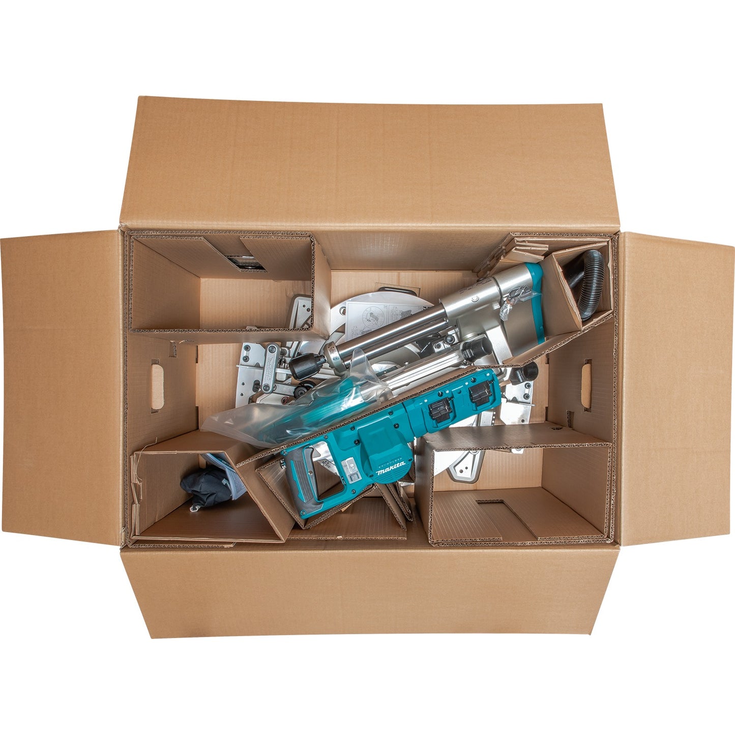 Makita XSL08Z 36V (18V X2) LXT® Brushless 12" Dual‑Bevel Sliding Compound Miter Saw, AWS® Capable and Laser, Tool Only