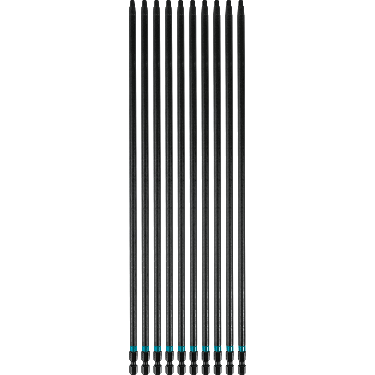 Makita A-99275 ImpactX™ #3 Square Recess 12″ Power Bit, 10/pk, Bulk