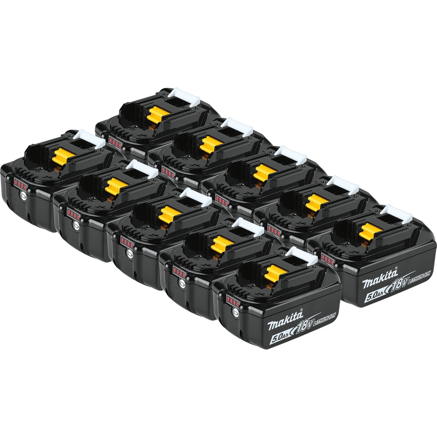 Makita BL1850B-10 18V LXT® Lithium‑Ion 5.0Ah Battery, 10/pk