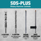 Makita B-68666 1/2" x 13/16" x 4" SDS‑PLUS Stop Bit, 3‑Cutter