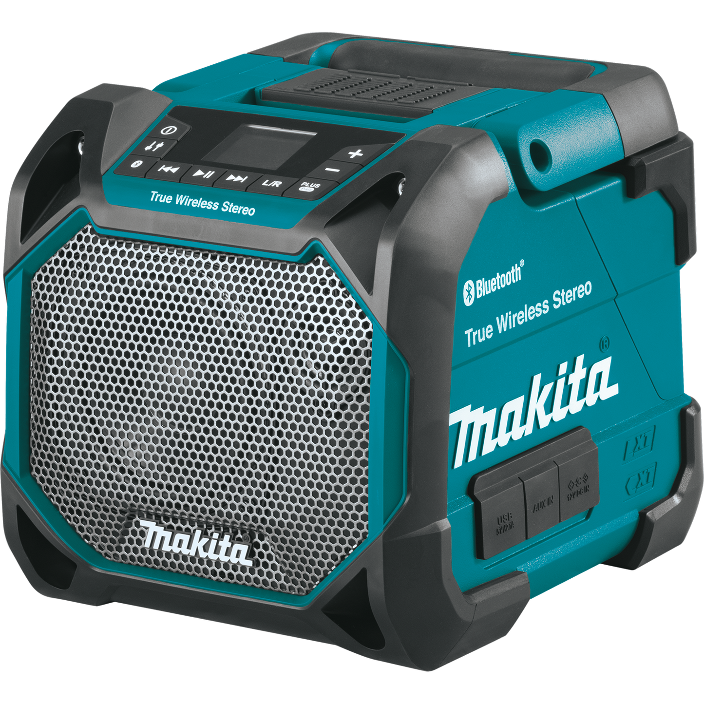 Makita XRM11 18V LXT® / 12V max CXT® Lithium‑Ion Cordless/Corded Bluetooth® Job Site Speaker, Tool Only