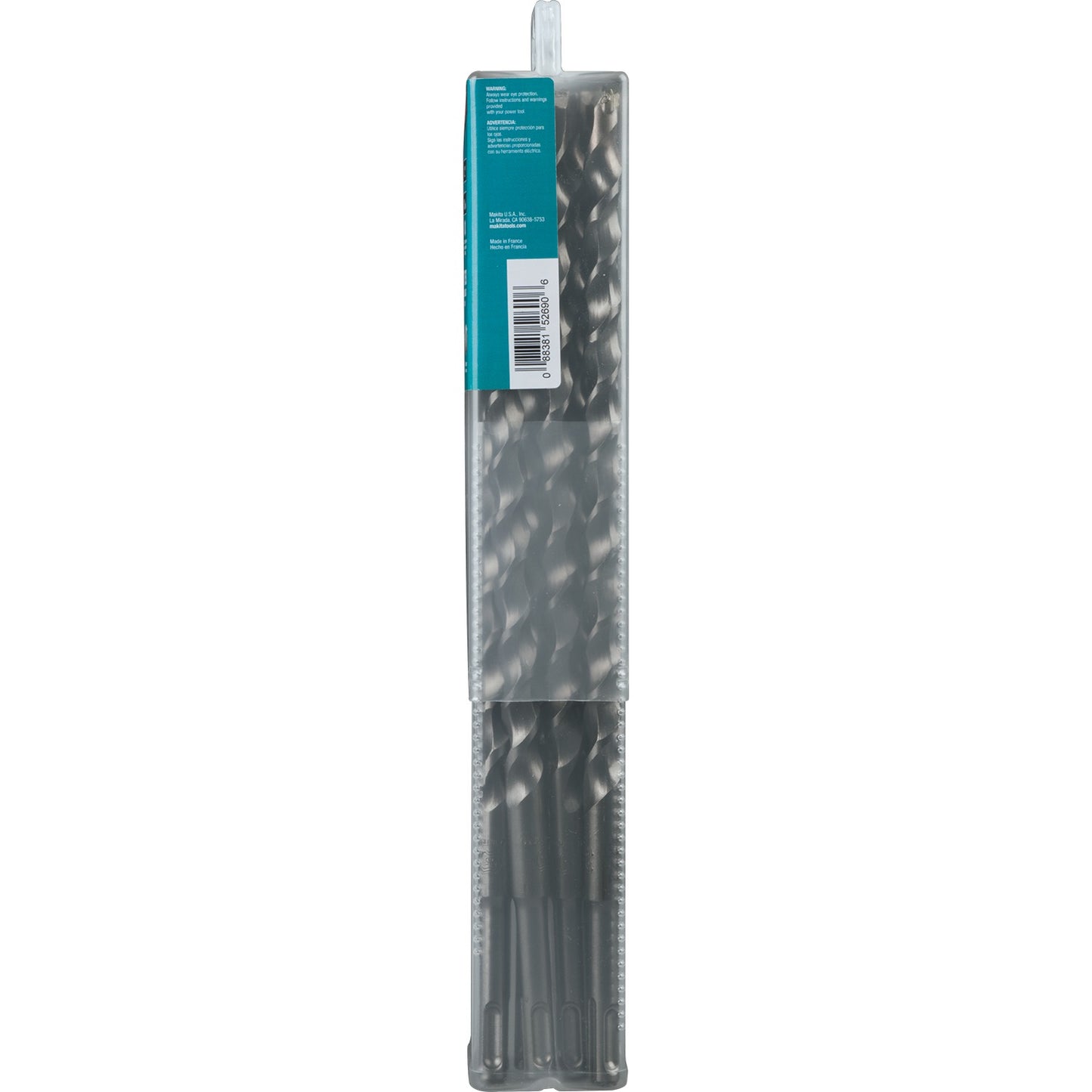 Makita B-60947 1/2" x 12" SDS‑PLUS Bit, 2‑Cutter, 10/pk