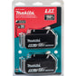 Makita BL1850B-2 18V LXT® Lithium‑Ion 5.0Ah Battery, 2/pk