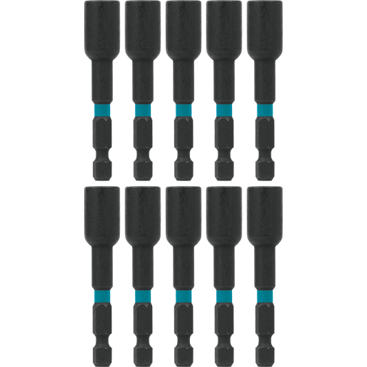 Makita A-97178 ImpactX™ 5/16″ x 2‑9/16″ Magnetic Nut Driver, 10/pk, Bulk