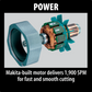 Makita XNJ01Z 18V Lxt® Lithiumion Cordless 16 Gauge Nibbler, Tool Only