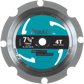 Makita A-95124 7‑1/4" 4T PCD Circular Saw Blade, Fiber Cement