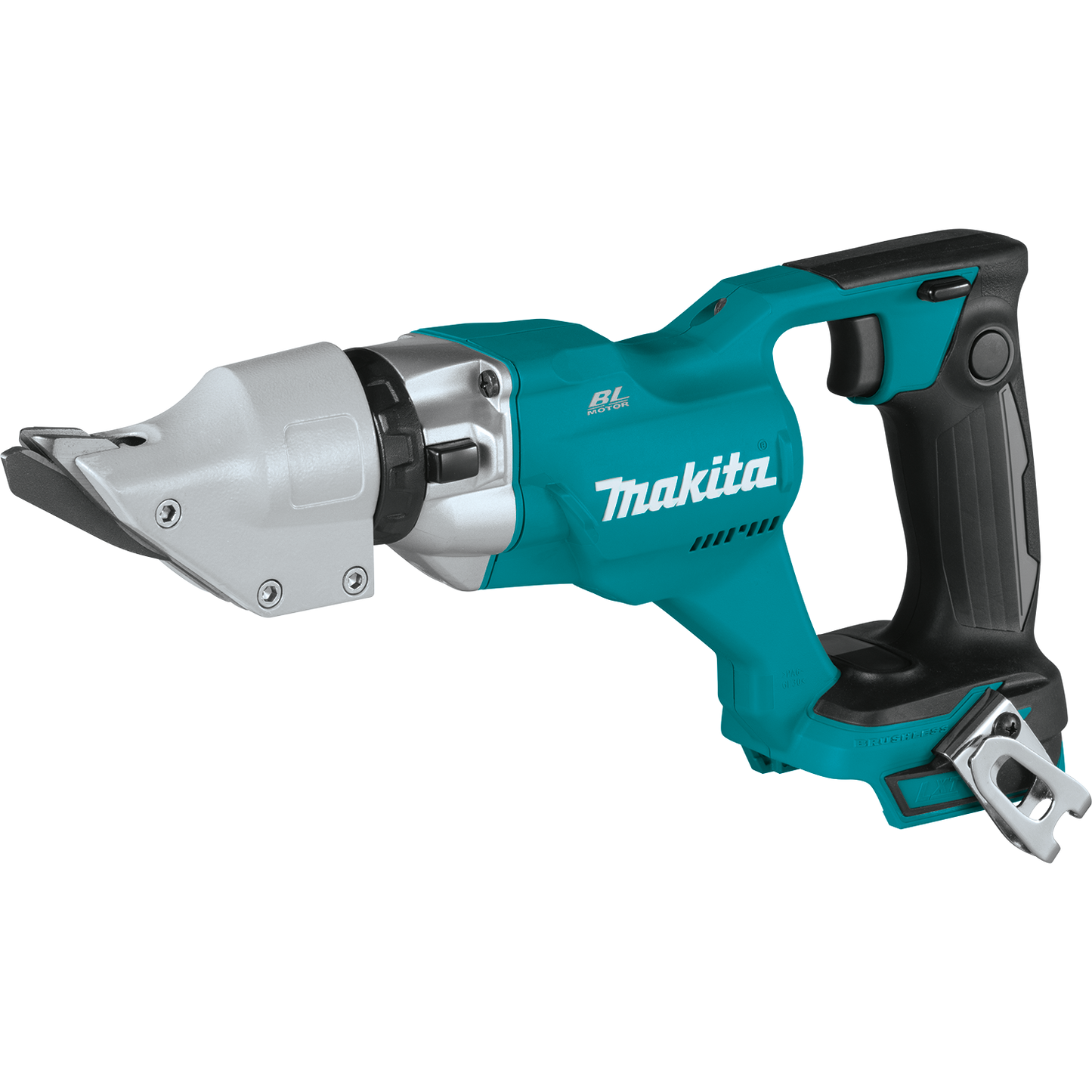 Makita XSJ03Z 18V LXT® Lithium‑Ion Brushless Cordless 14 Gauge Straight Shear, Tool Only