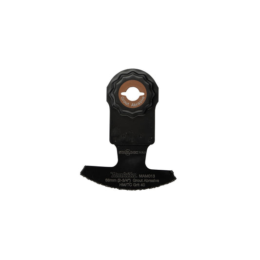 Makita E-08610 StarlockMax® Oscillating Multi‑Tool 2‑3/4" Hard Metal with Tungsten Carbide 40 Grit Grout and Abrasive Segmented Saw Blade