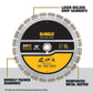 Dewalt DW47447 Xp7 Asphalt Segmented Diamond Blade