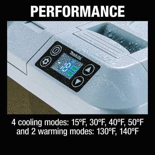 Makita ADCW180Z Outdoor Adventure™ 18V X2 LXT®, 12V/24V DC Auto, and AC Cooler/Warmer, Tool Only