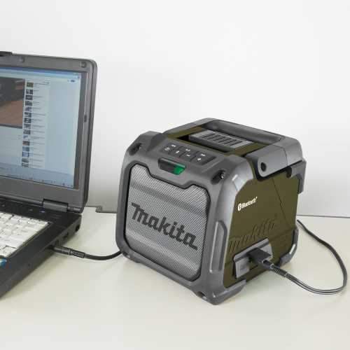 Makita ADRM08 Outdoor Adventure™ 18V LXT® Cordless/Corded Bluetooth® Speaker, Tool Only