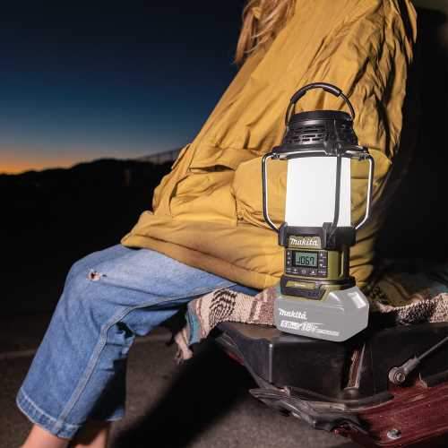 Makita ADRM13 Outdoor Adventure™ 18V LXT® Bluetooth® Radio and L.E.D. Lantern, Tool Only