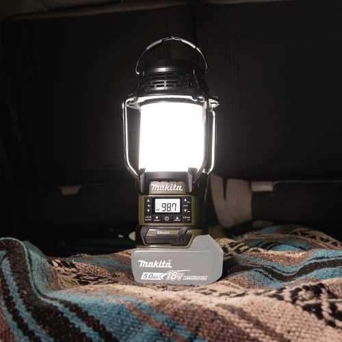 Makita ADRM13 Outdoor Adventure™ 18V LXT® Bluetooth® Radio and L.E.D. Lantern, Tool Only