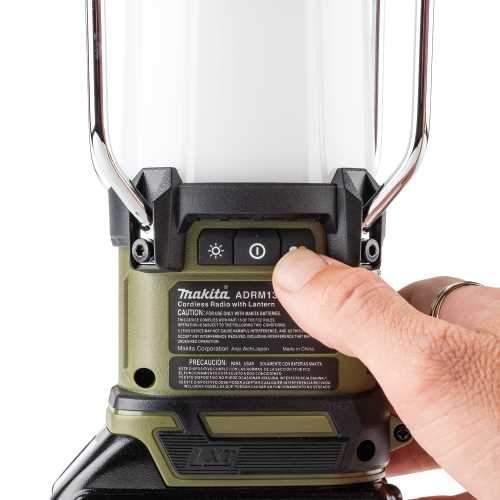 Makita ADRM13 Outdoor Adventure™ 18V LXT® Bluetooth® Radio and L.E.D. Lantern, Tool Only