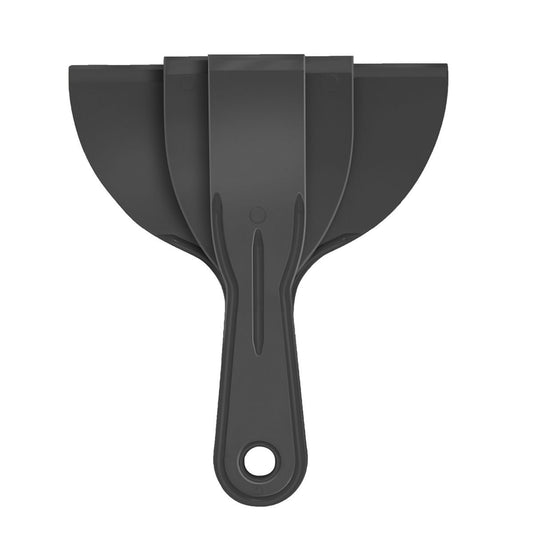 Allway DS-3PKL 3-Piece Polypro Plastic Putty Knife Set, 1-1/2", 3", 6"