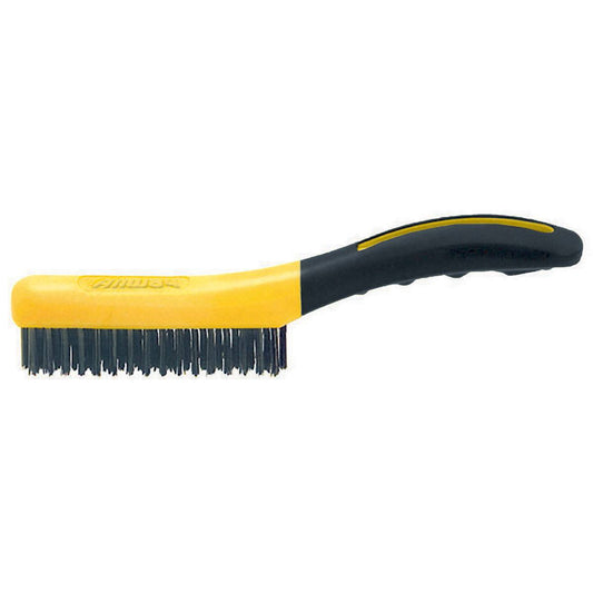 Allway SB416 4 x 16 Soft-Grip Carbon-Steel Wire Brush