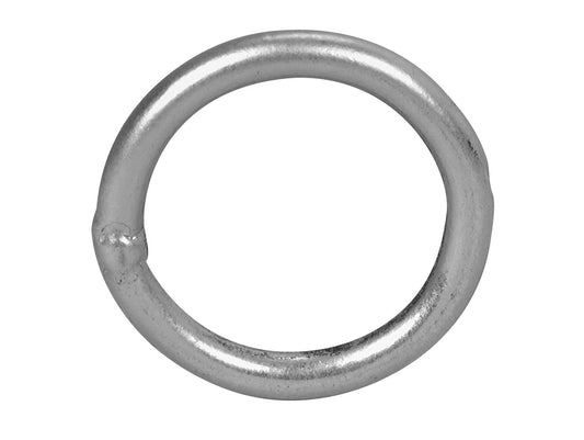 Campbell 6052418 1/4" x 2" Scallop Net Welded Ring, Bright