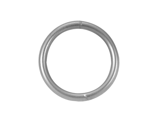 Campbell 6050614 3/8" x 2" Welded Ring, Bright