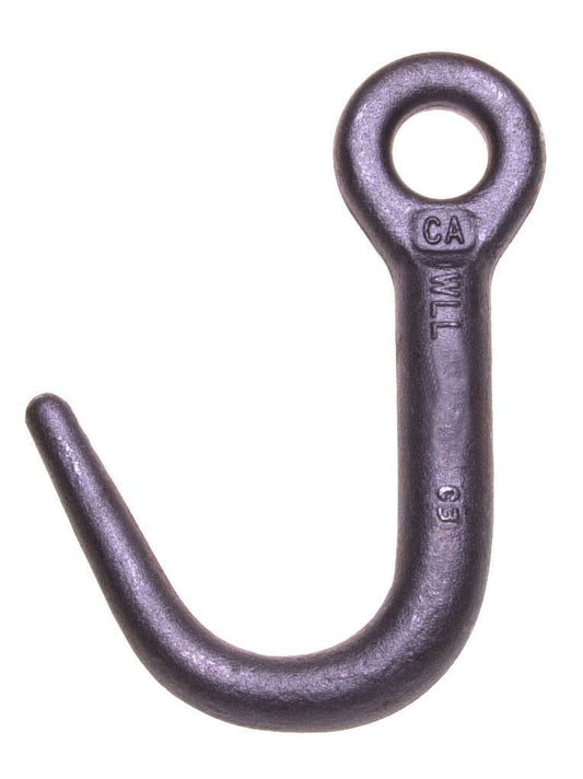 Campbell 5616616 1" Cam-Alloy J-Hook, Style A, Bright