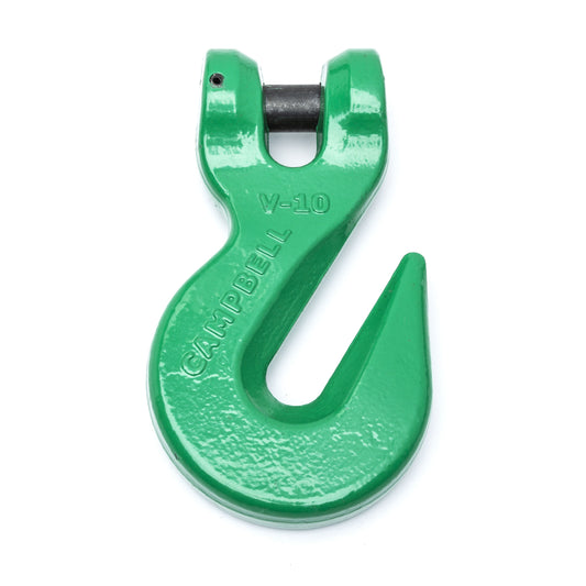 Campbell 5724615 3/8" Quik-Alloy® Grab Hook, Grade 100, Painted Green