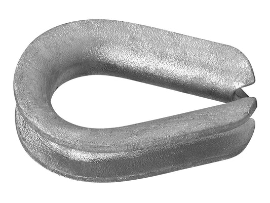 Campbell 6260203 3/8" Heavy Wire Rope Thimble, Galvanized